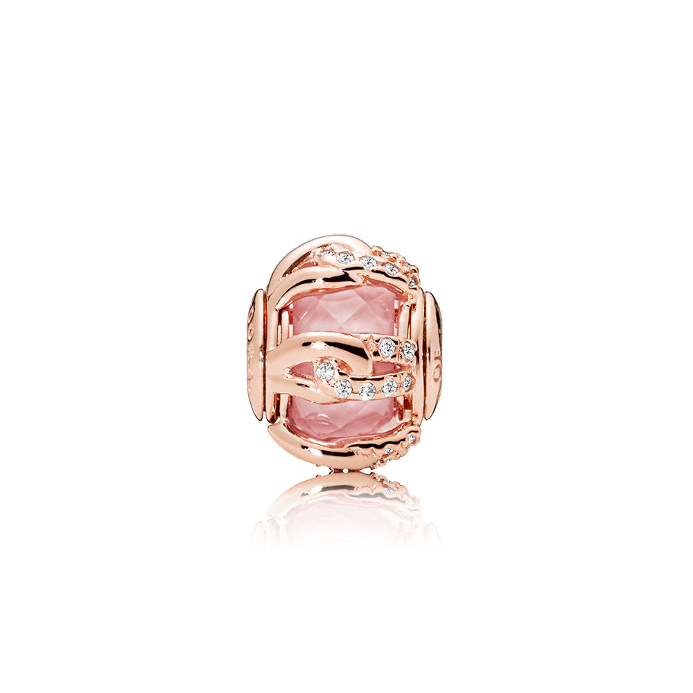 charm pandora essence rose bonds of love laços do amor 787279nbp