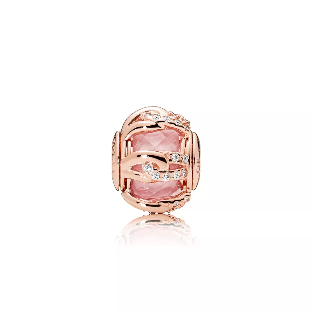 charm pandora essence rose bonds of love laços do amor 787279nbp