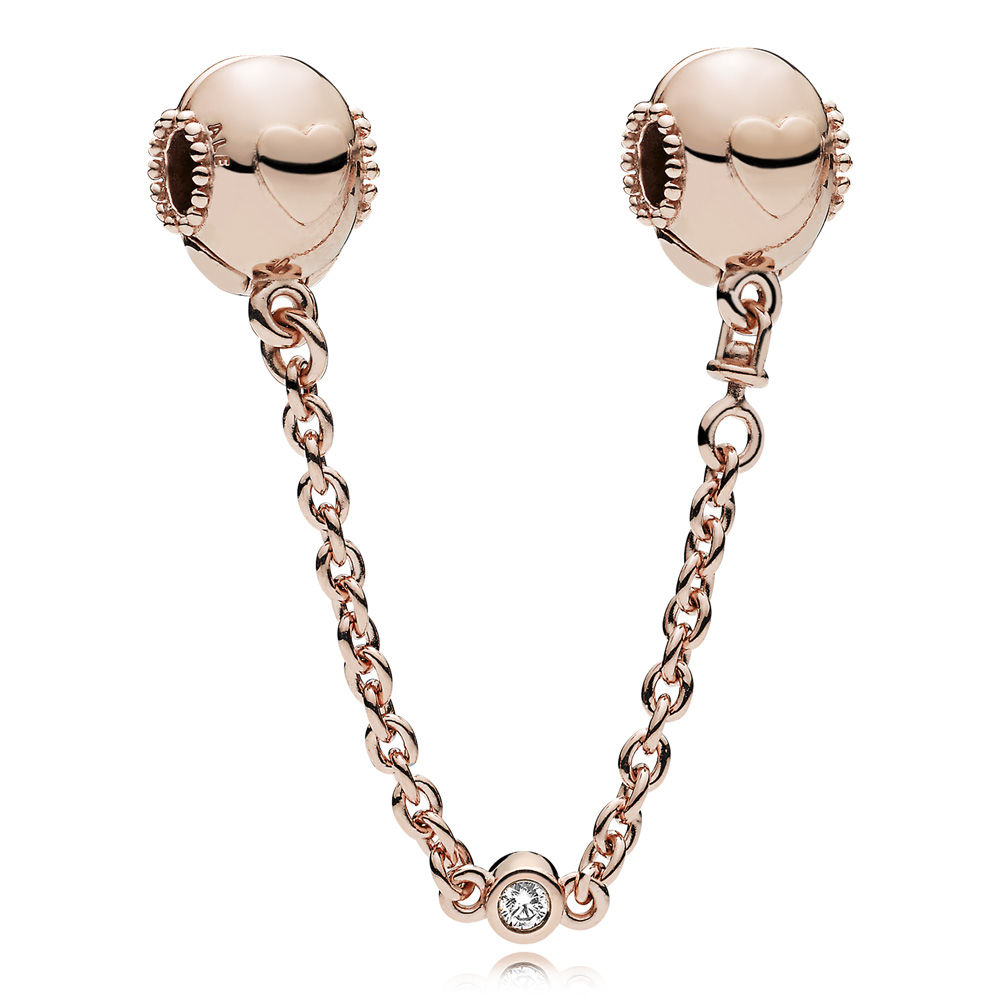 corrente de segurança pandora rose ponto de luz 787636cz