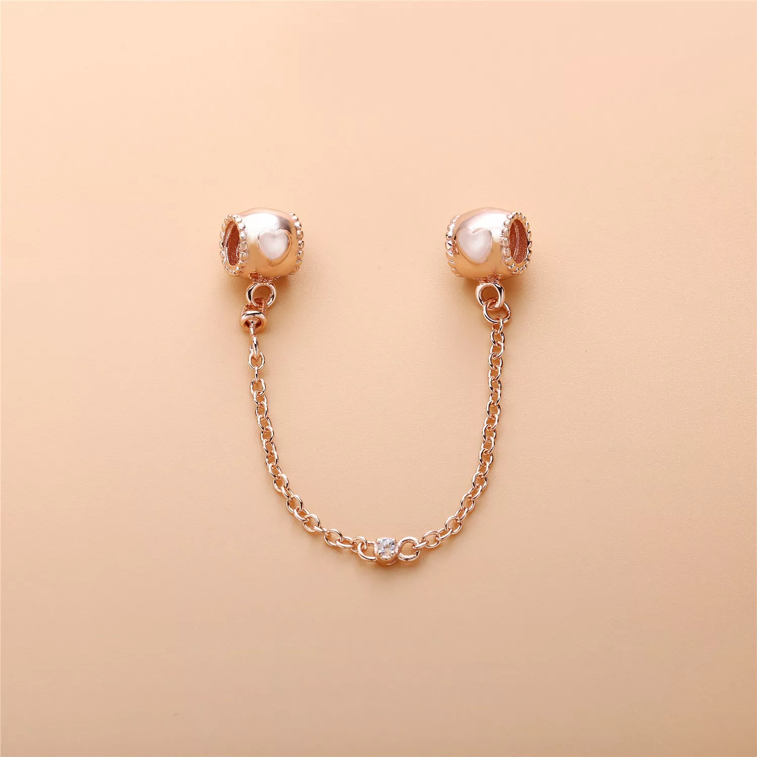 Corrente de Segurança PANDORA Rose™ Ponto de Luz - 787636CZ