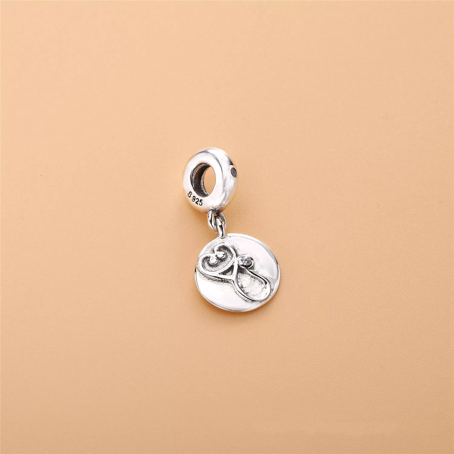 Pingente Pandora de prata Estetoscópio