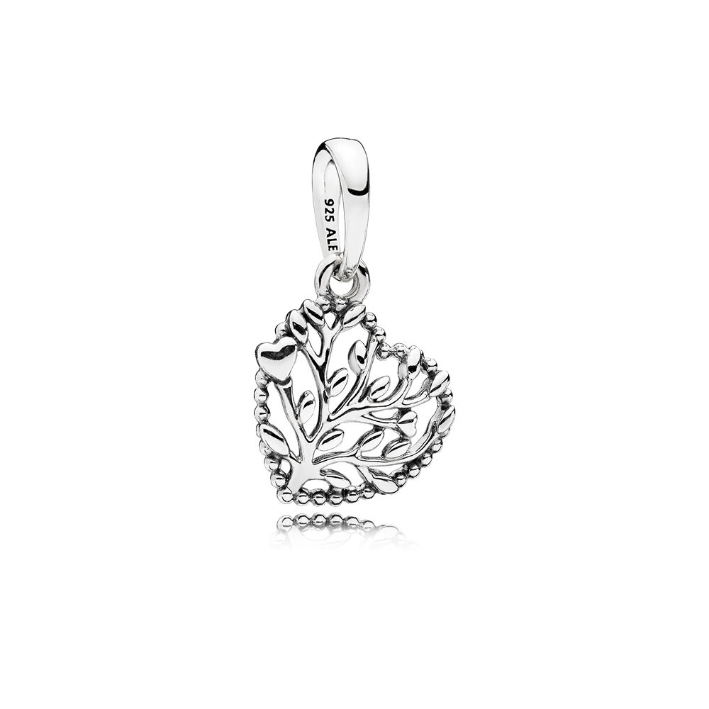 pingente pandora corações florescentes 797140