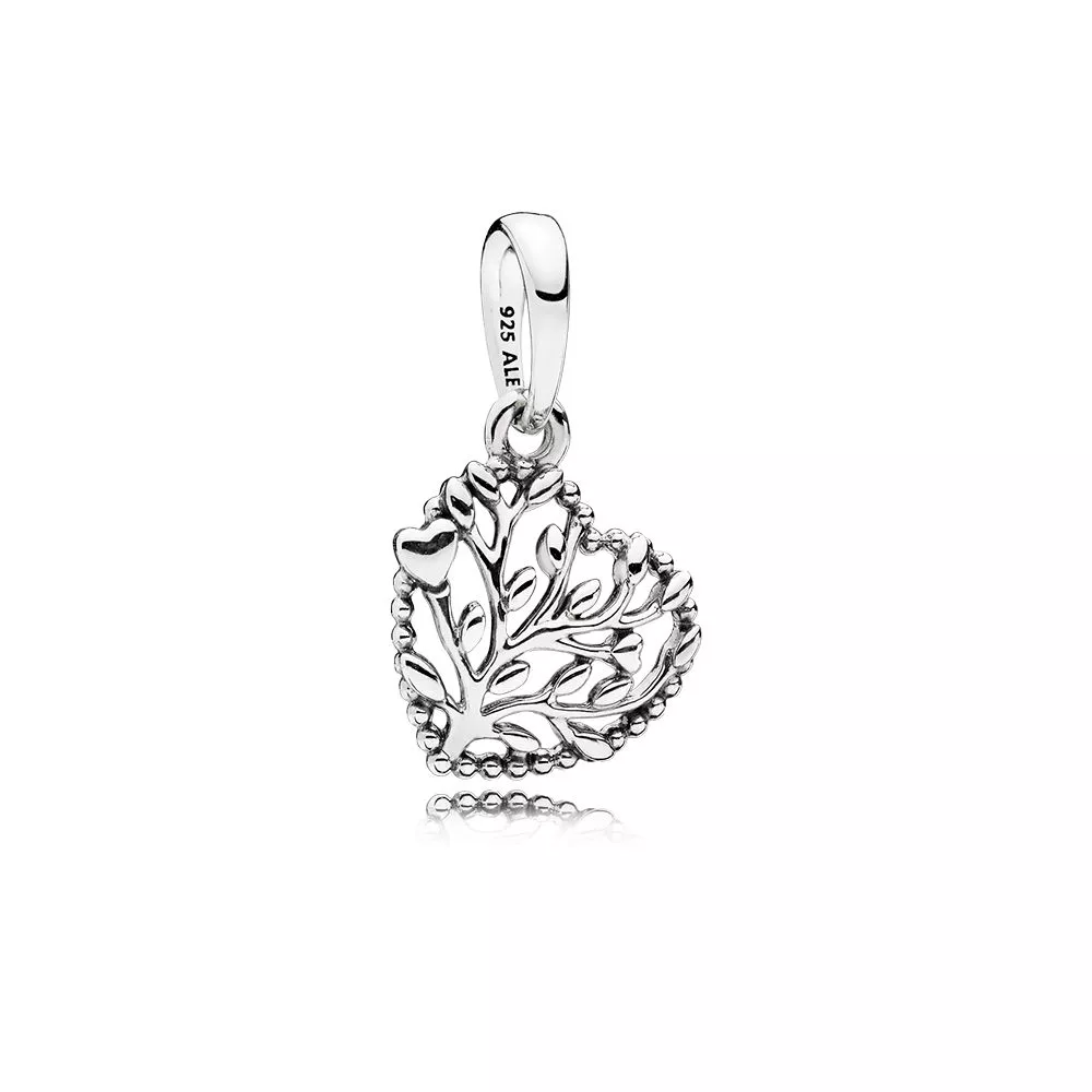 pingente pandora corações florescentes 797140