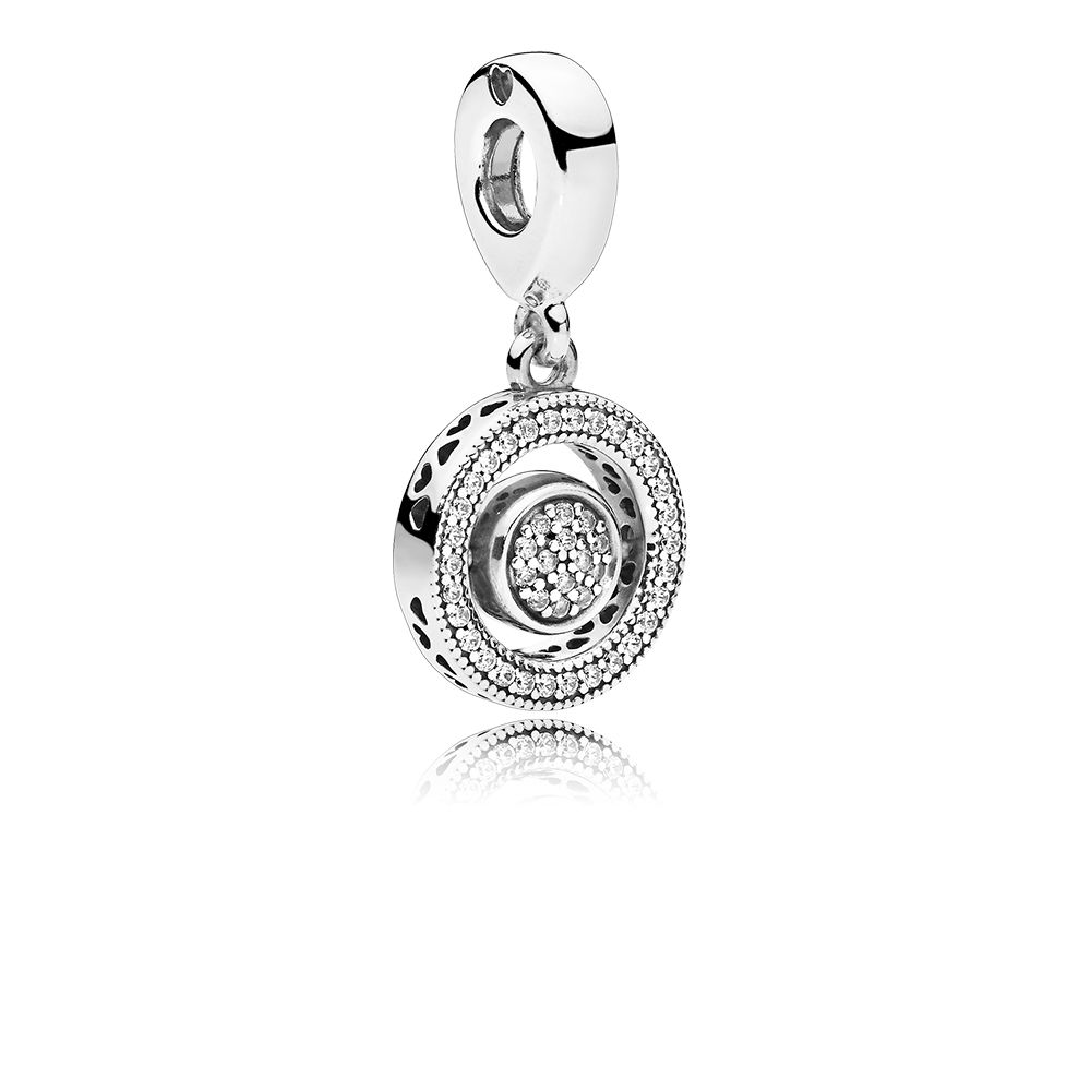 pingente pandora signature caminhos brilhantes 797430cz