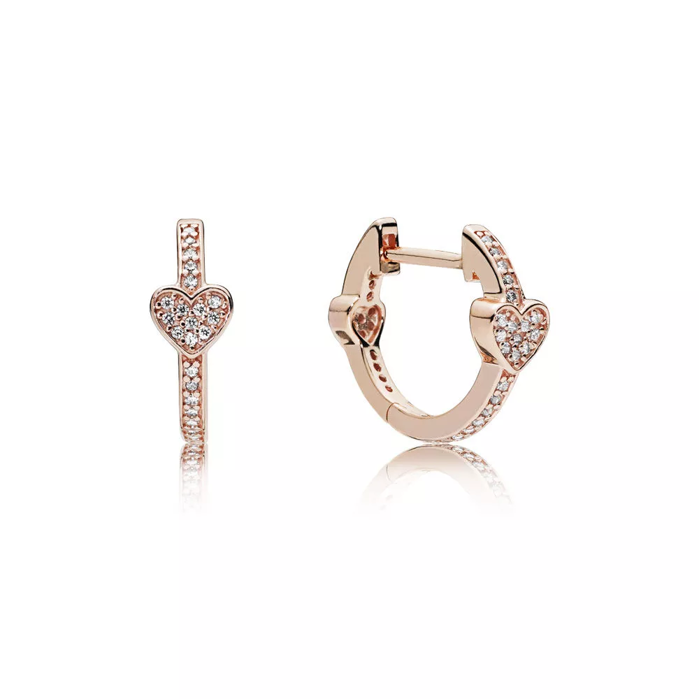 brinco pandora rose coroa da baronesa 287290cz