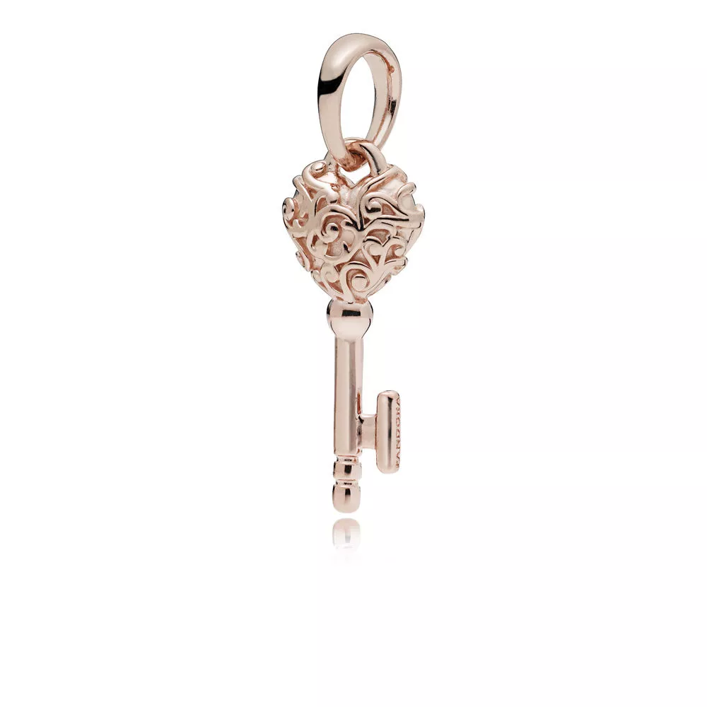 Charm PANDORA Rose™ Pendente Chave da Nobreza - 387725