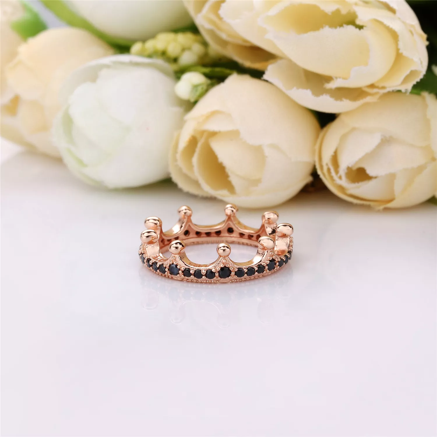 Anel PANDORA Rose™ Coroa da Princesa Moderna - 187087NCK