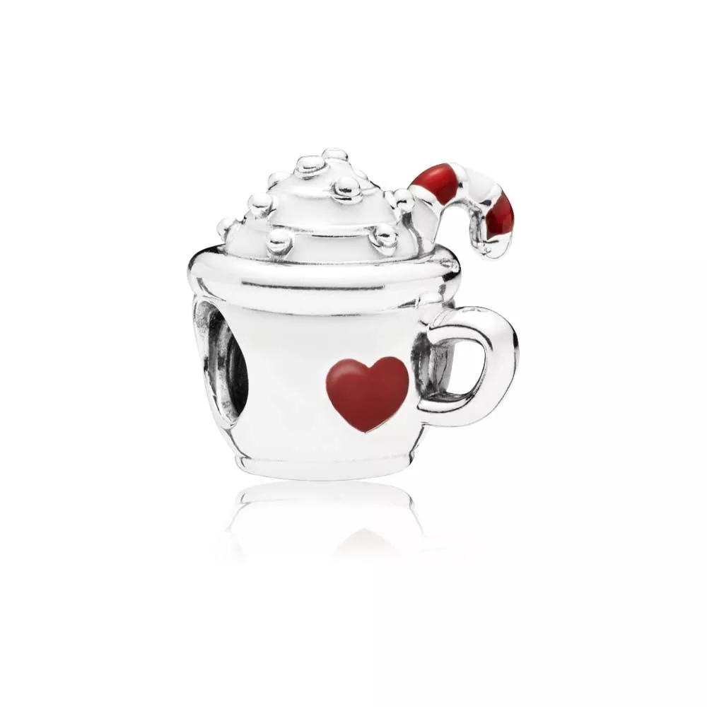 Charm berloques PANDORA Chocolate Quente Natalino