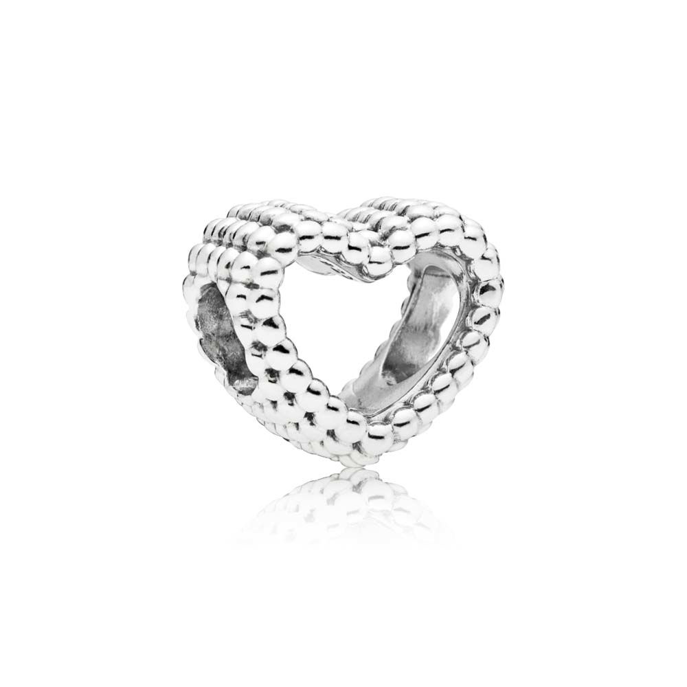 charm berloques pandora coração de esferas