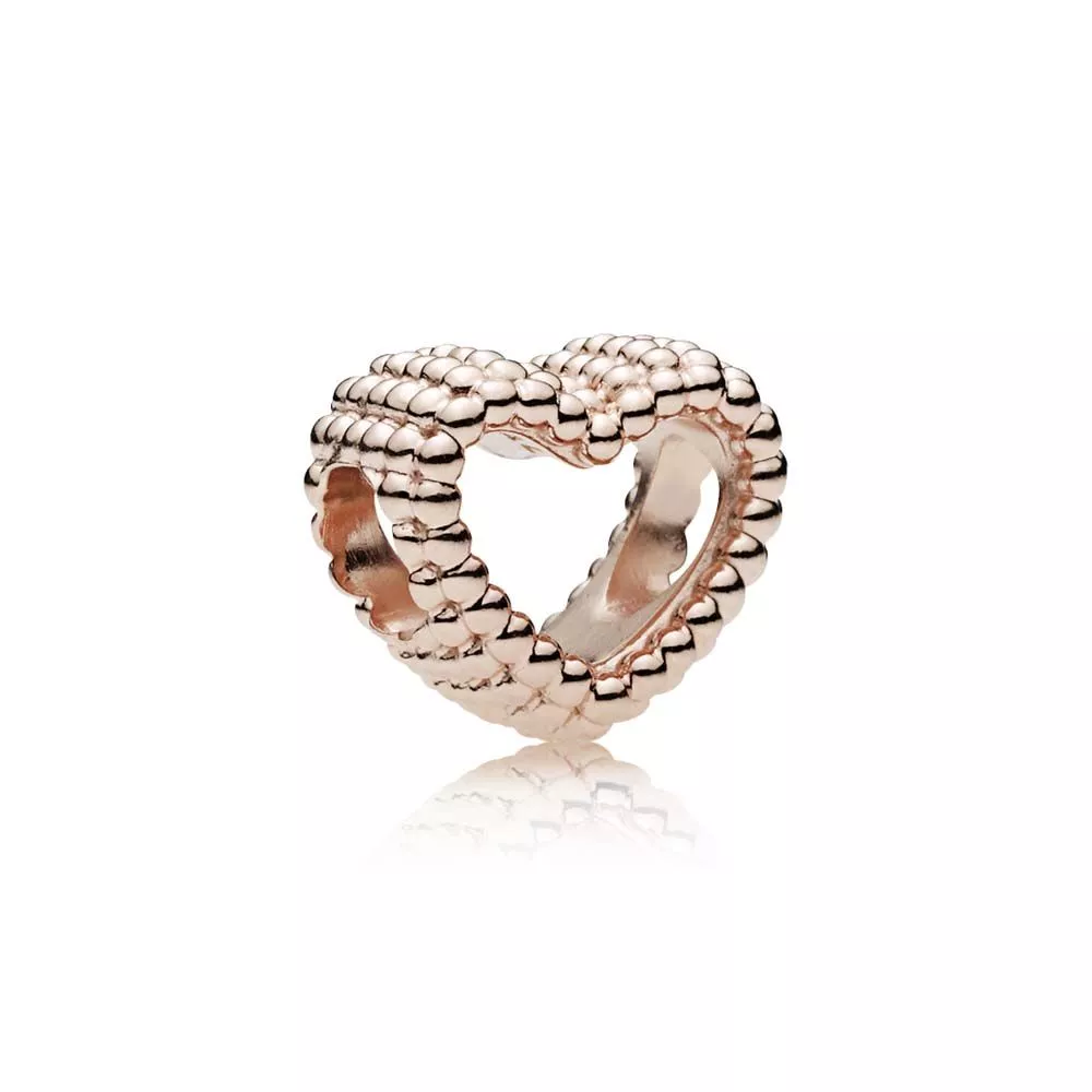 conta coração aberto pandora rose 787516 contas