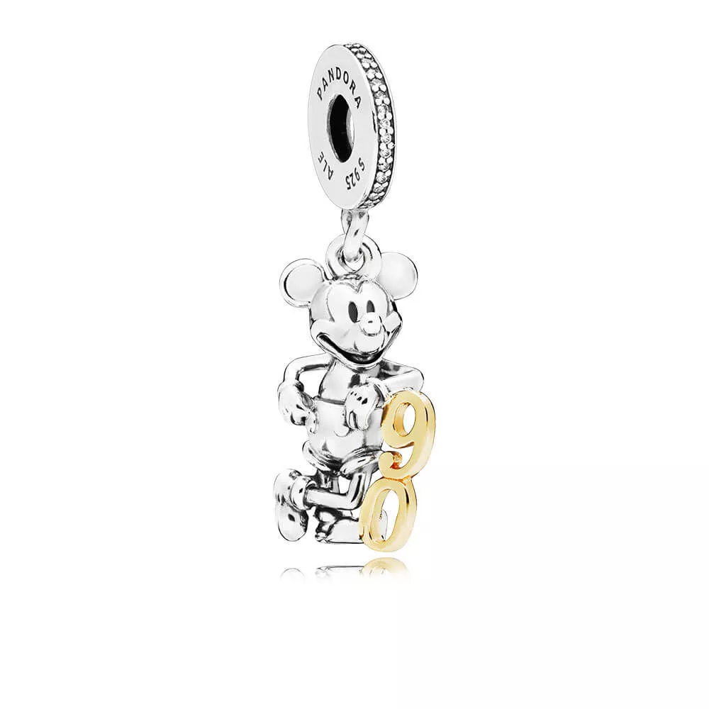pingente mickey 90 anos pandora