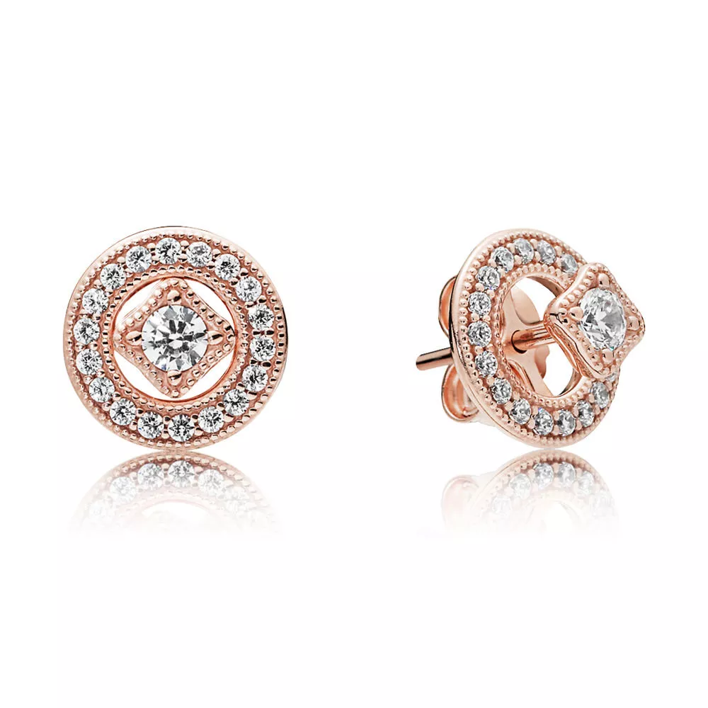 brinco pandora rose encanto vintage 280721cz