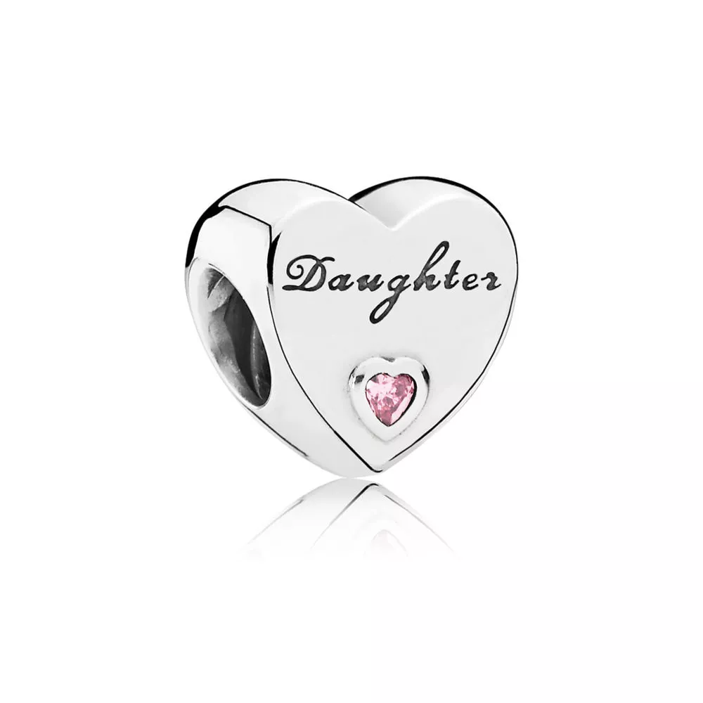 charm berloques pandora amor de filha 791726pcz