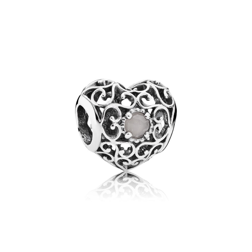 charm berloques pandora coração de junho 791784msg