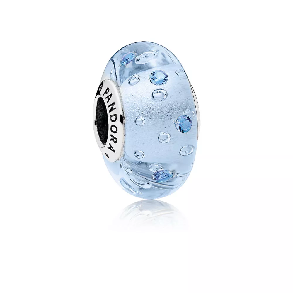 charm berloques pandora murano gotas de gelo