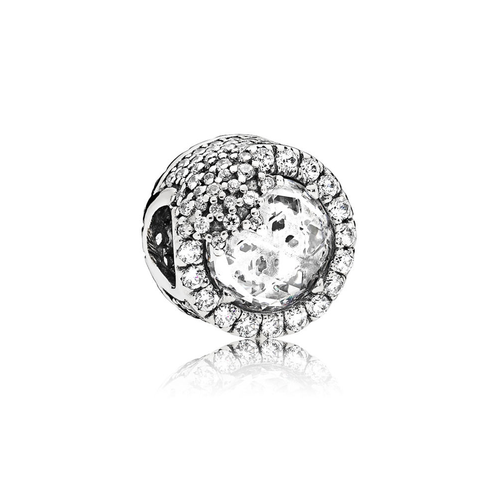charm pandora floco de neve radiante 796358cz
