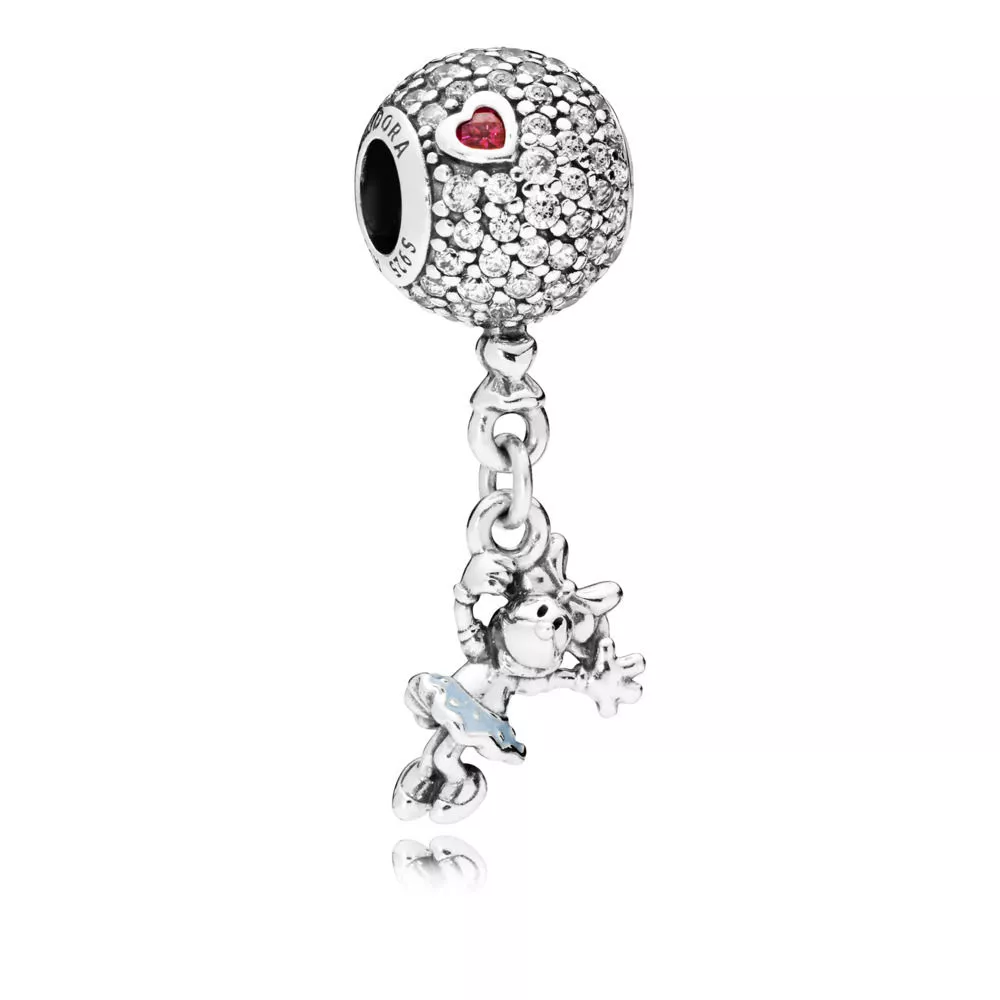 Charm PANDORA Minnie com Balão Pavê - 797171CZ