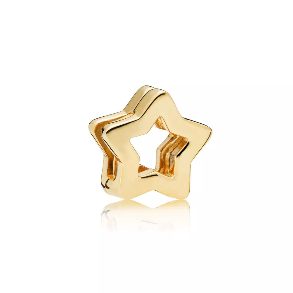 charm pandora reflexions shine estrela