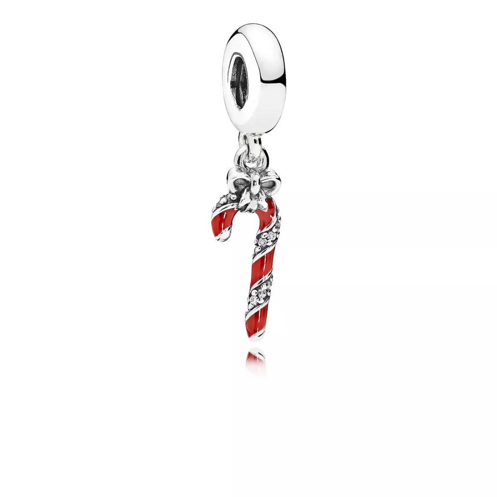 Pingente PANDORA Doce de Natal Brilhante - 796382EN39