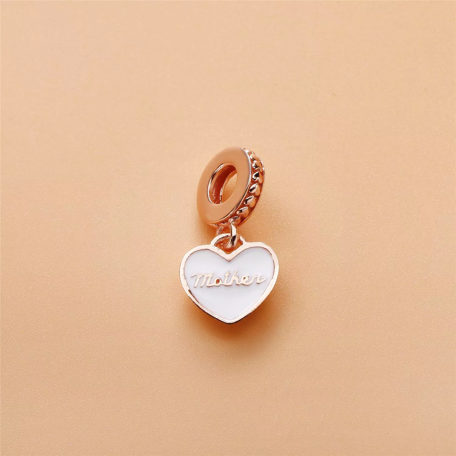 Pingente PANDORA Rose Duplo "Você está sempre em meu coração"