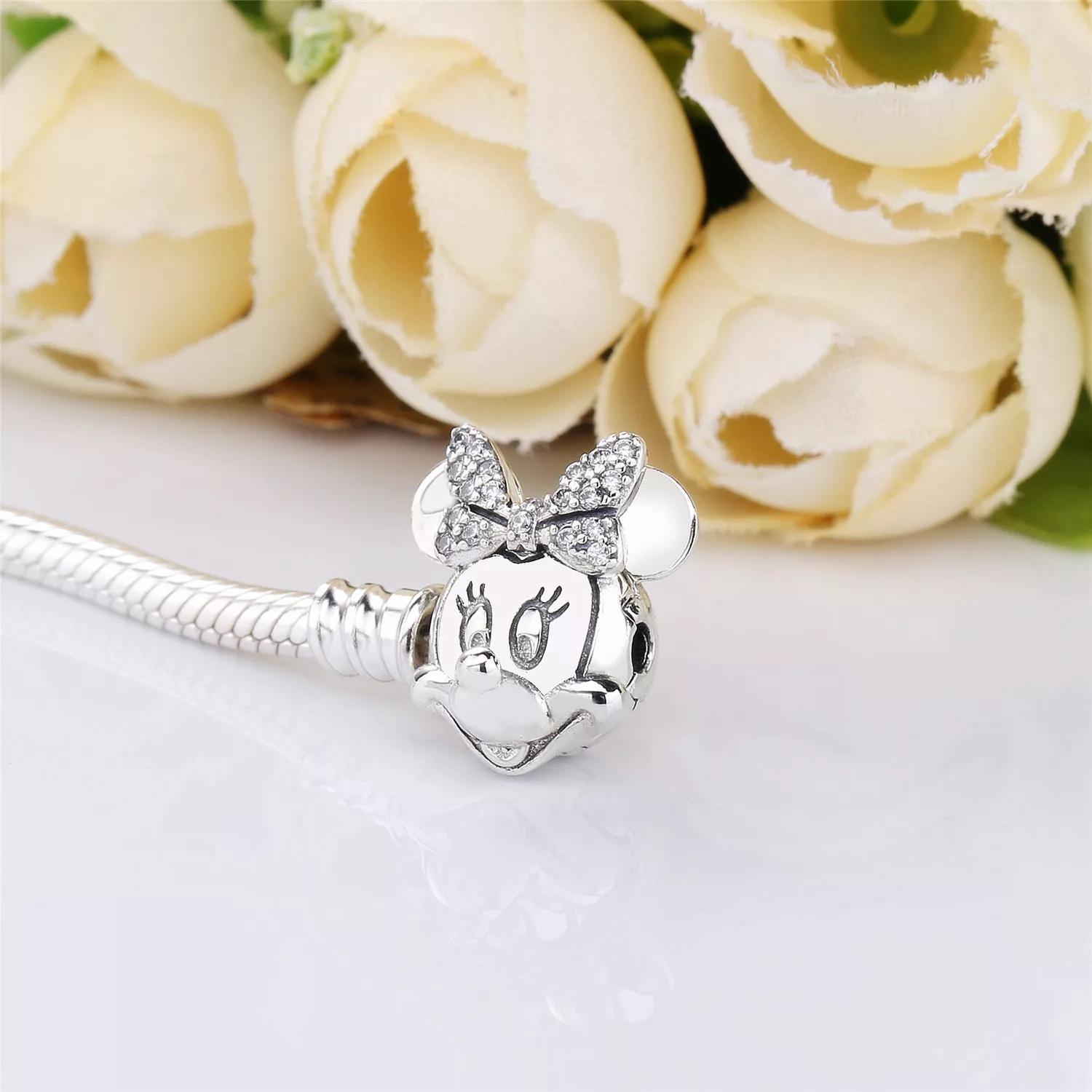 Disney, Bracelete PANDORA Crie & Combine - Minnie