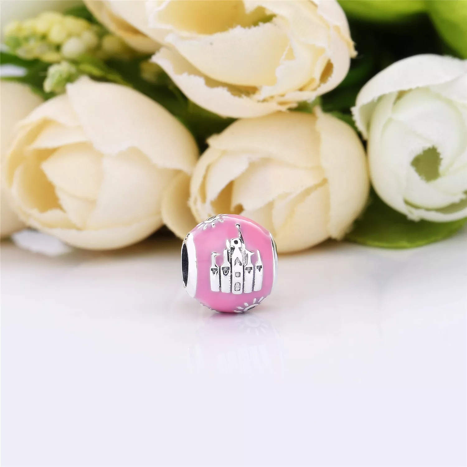 Charm Pandora de prata Castelo de Fantasyland "Edição de 2019"