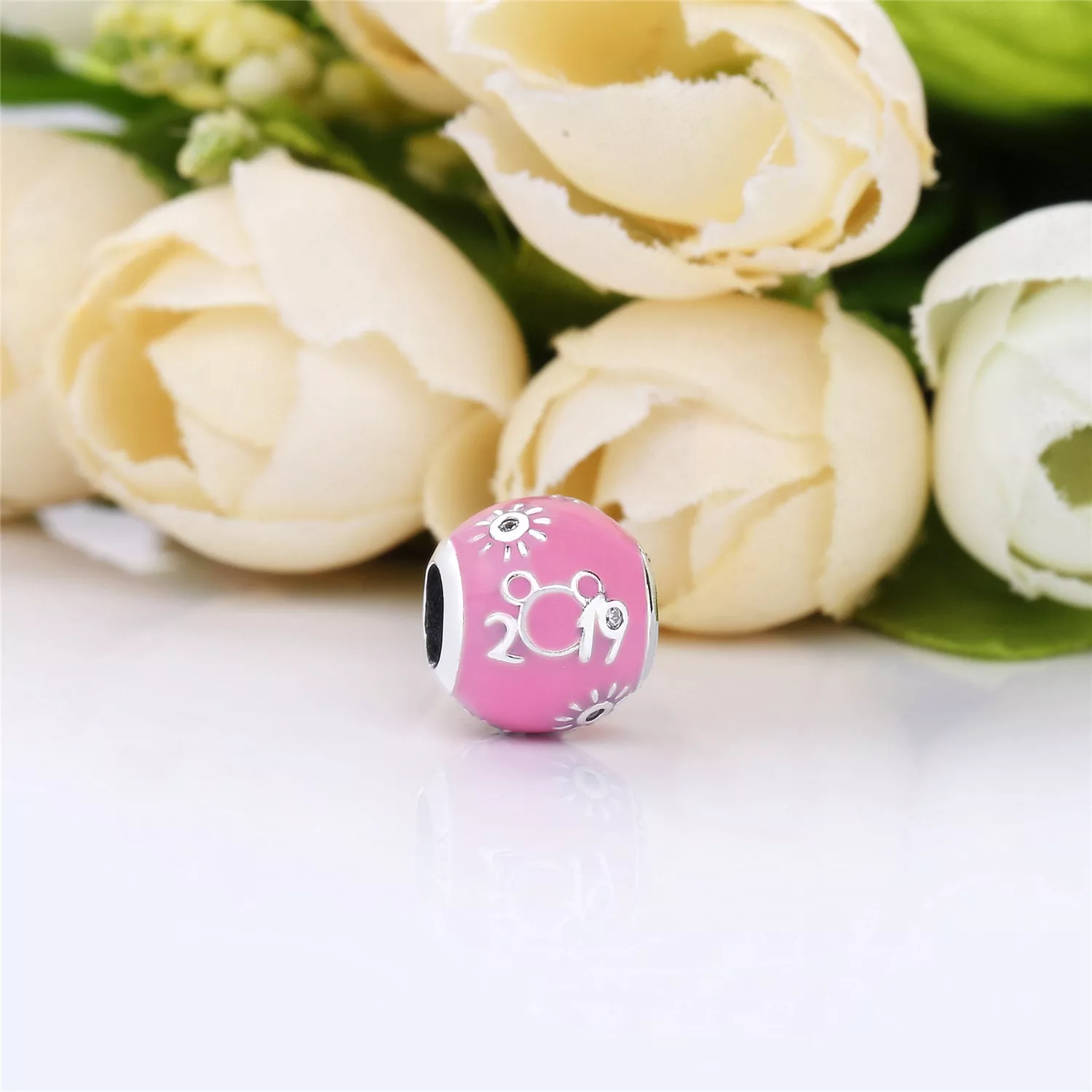 Charm Pandora de prata Castelo de Fantasyland "Edição de 2019"