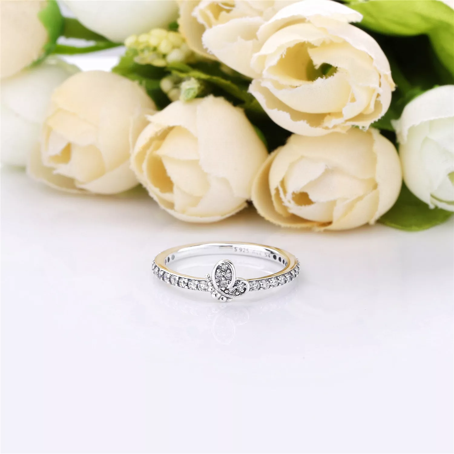 Anel PANDORA Brilhante Delicada Borboleta