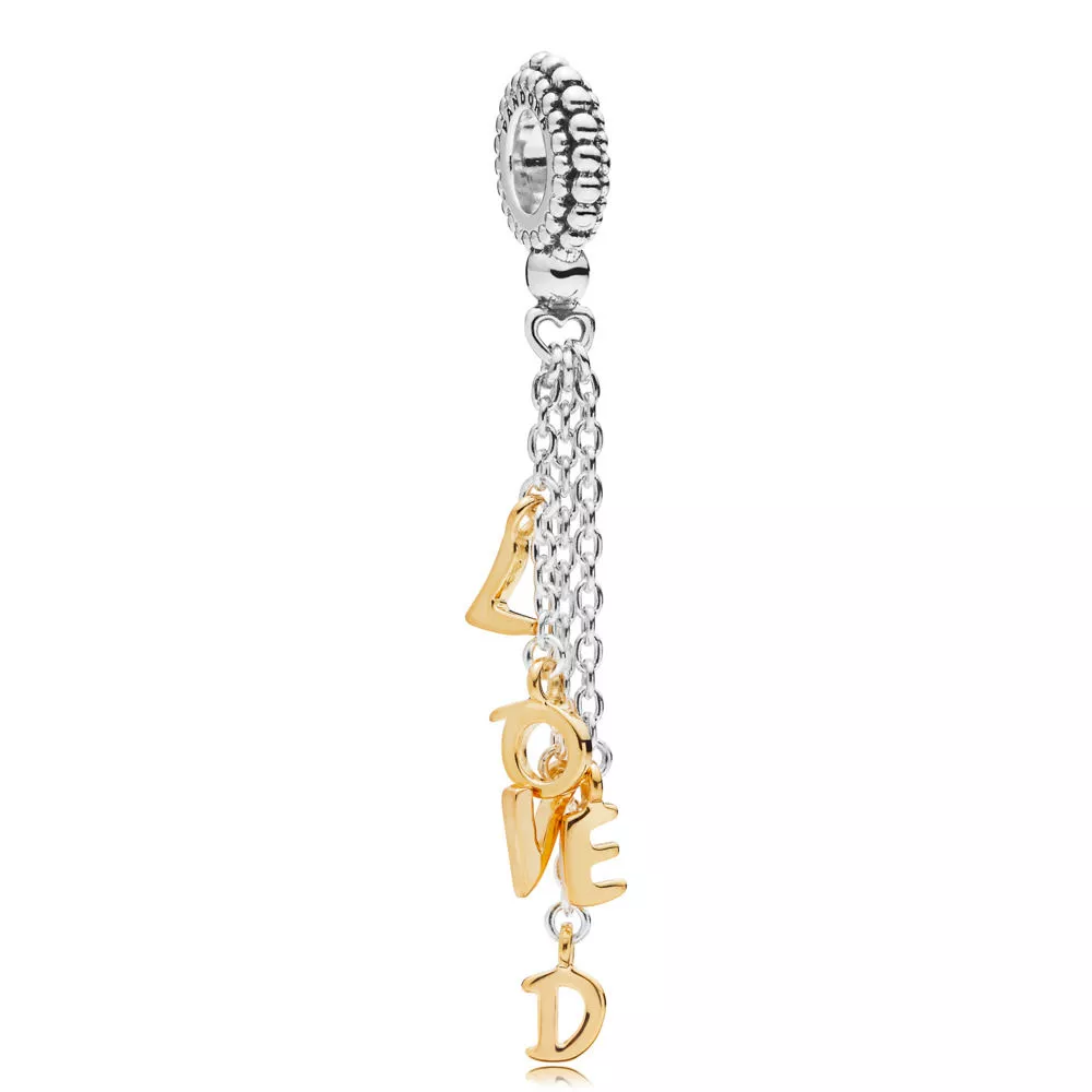 pingente pandora você é amada