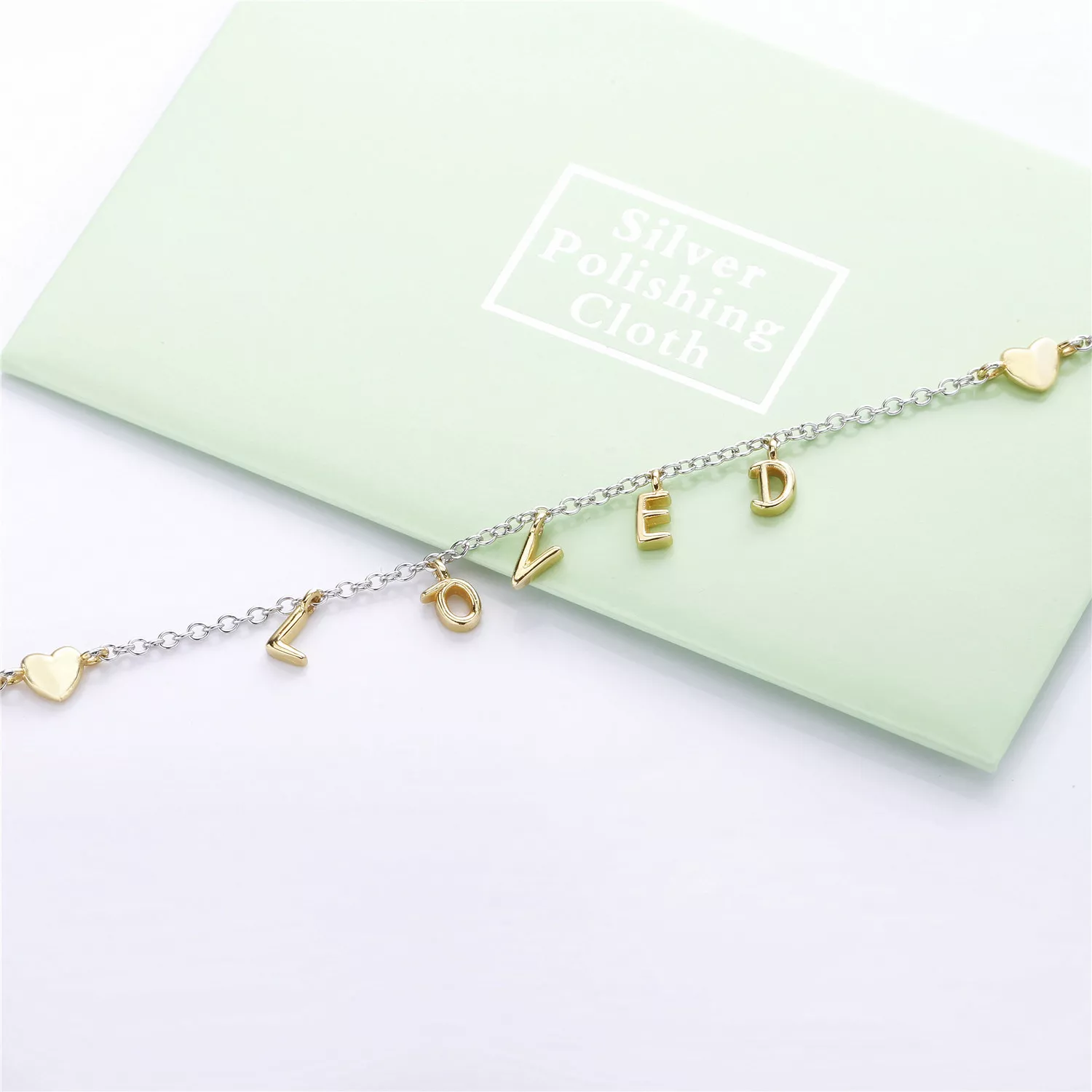 Pulseira pandora prata Você É Amada