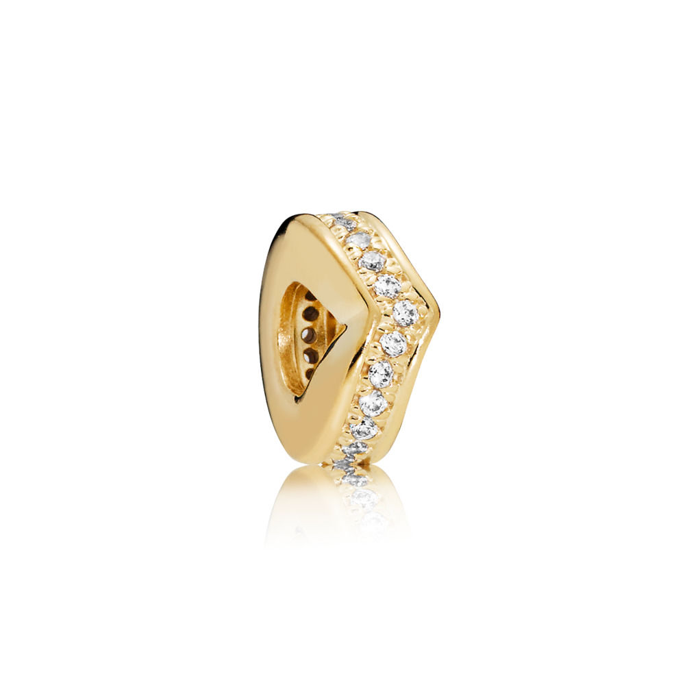 separador pandora brilhante chevron 767808cz