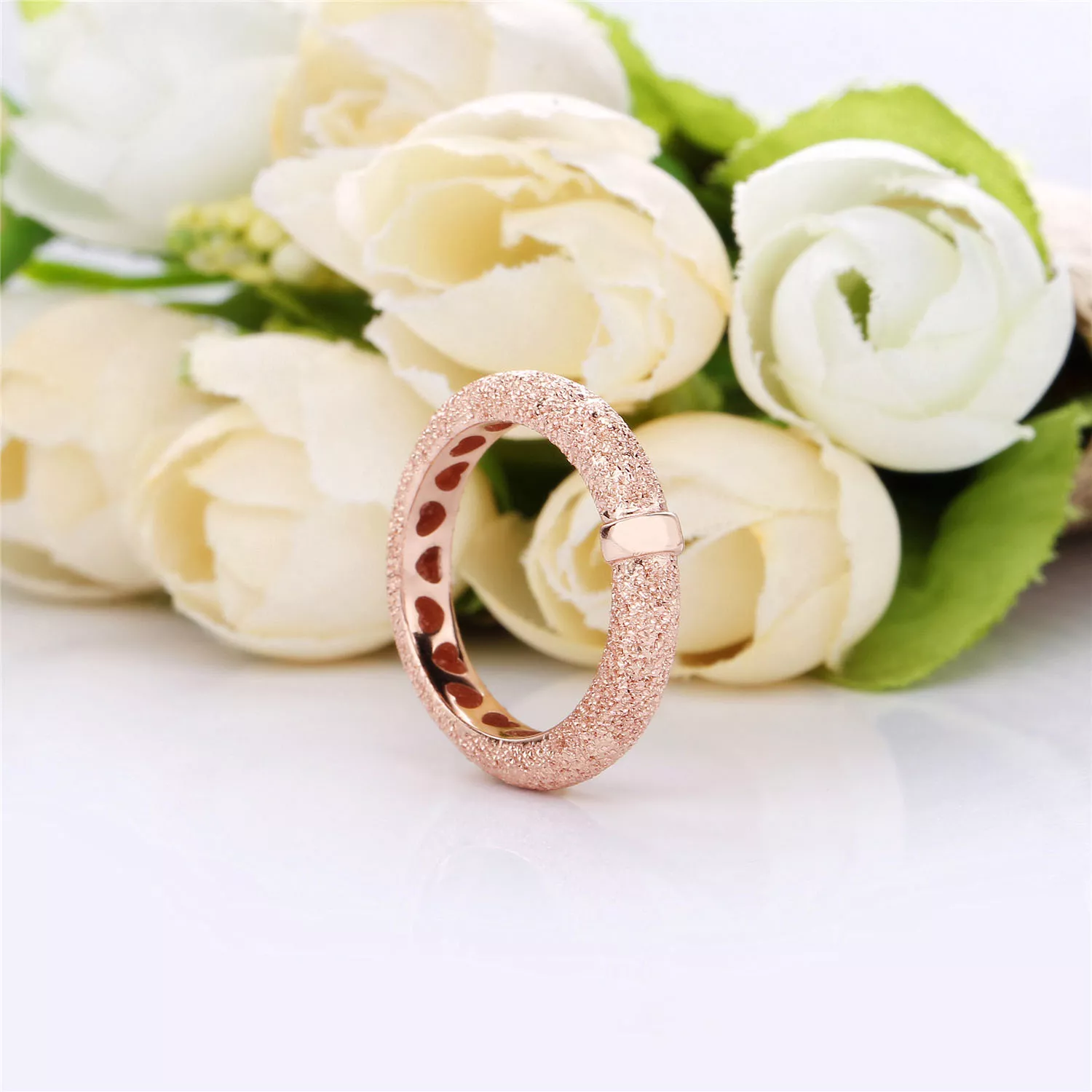 Anel Brilho fosco Pandora Rose - 187954