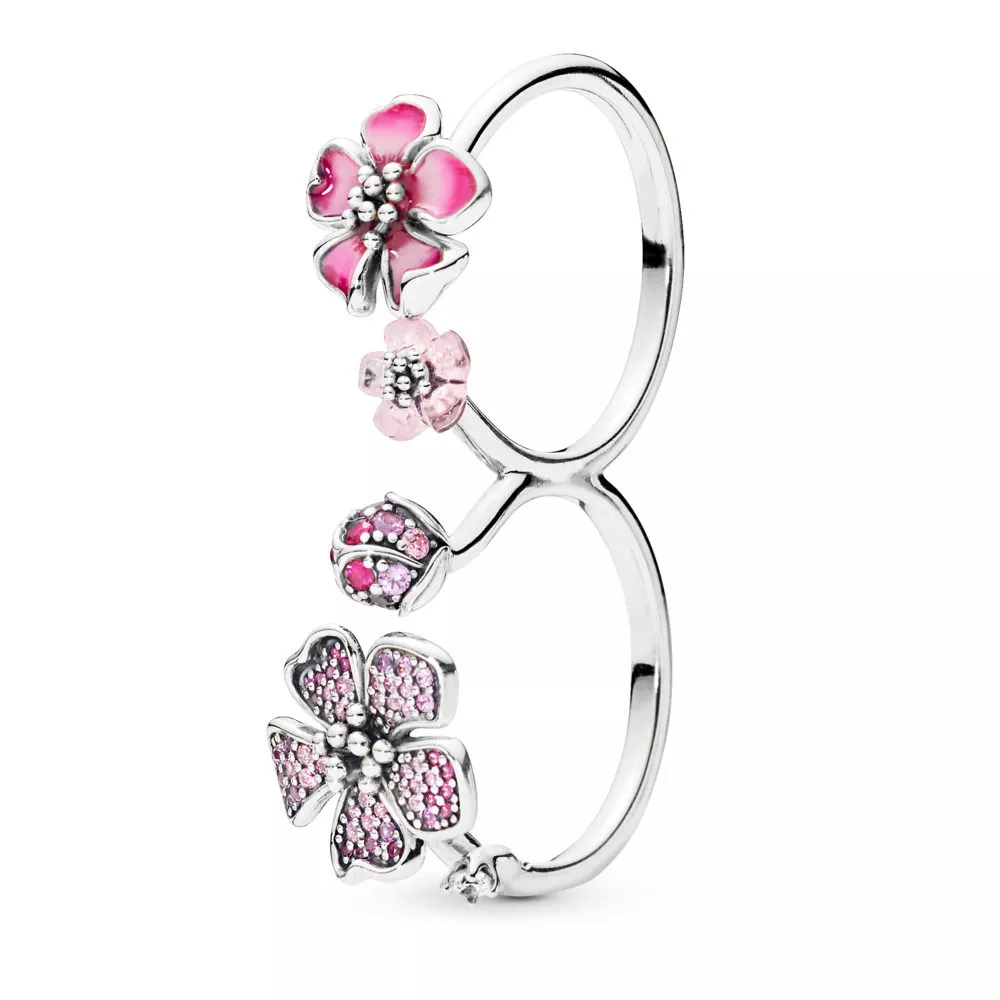 Anel Flores de Flor de Pêssego Pandora - 198091NCCMX