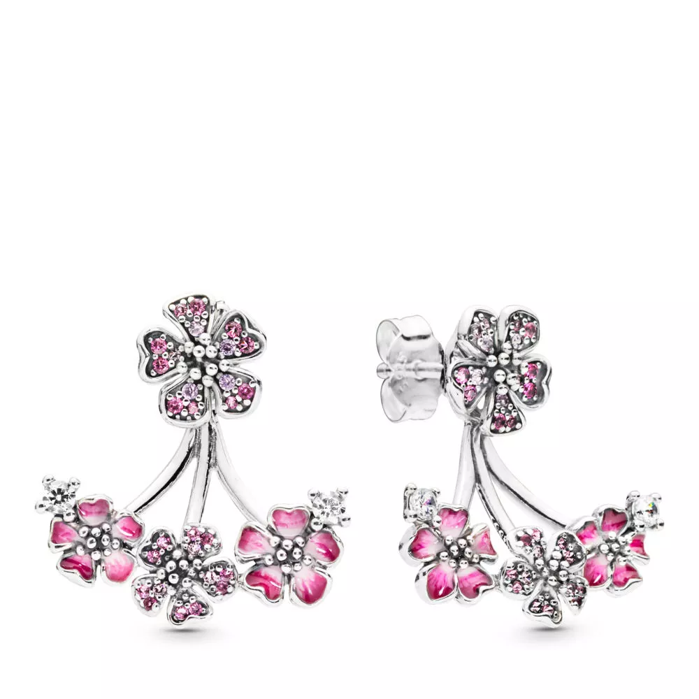 Brincos Petit Flores de Flor de Pêssego Pandora - 298113NCCMX