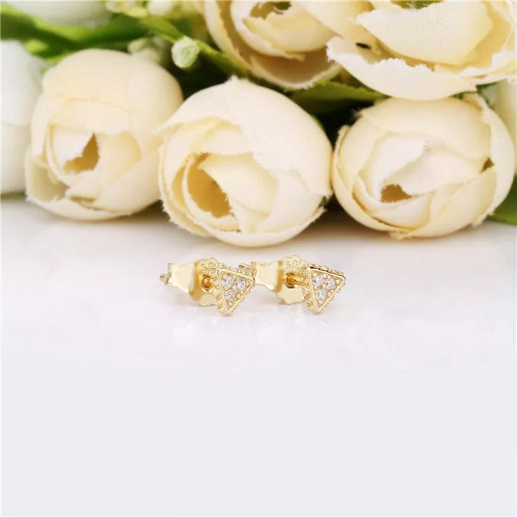 Brincos Petit Triângulos cintilantes Pandora - 268030CZ