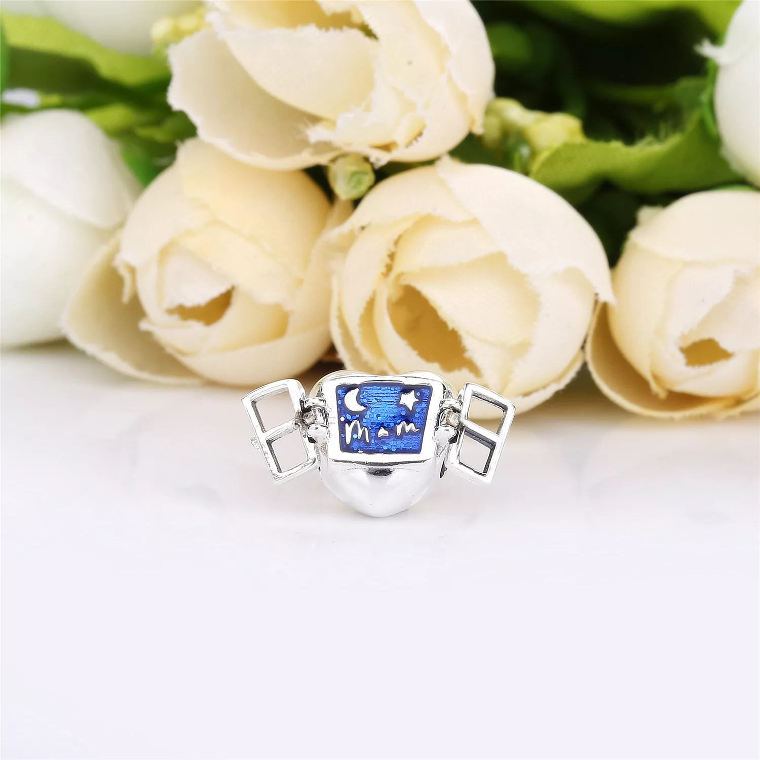 Charm Coração da janela Pandora - 798006EN63