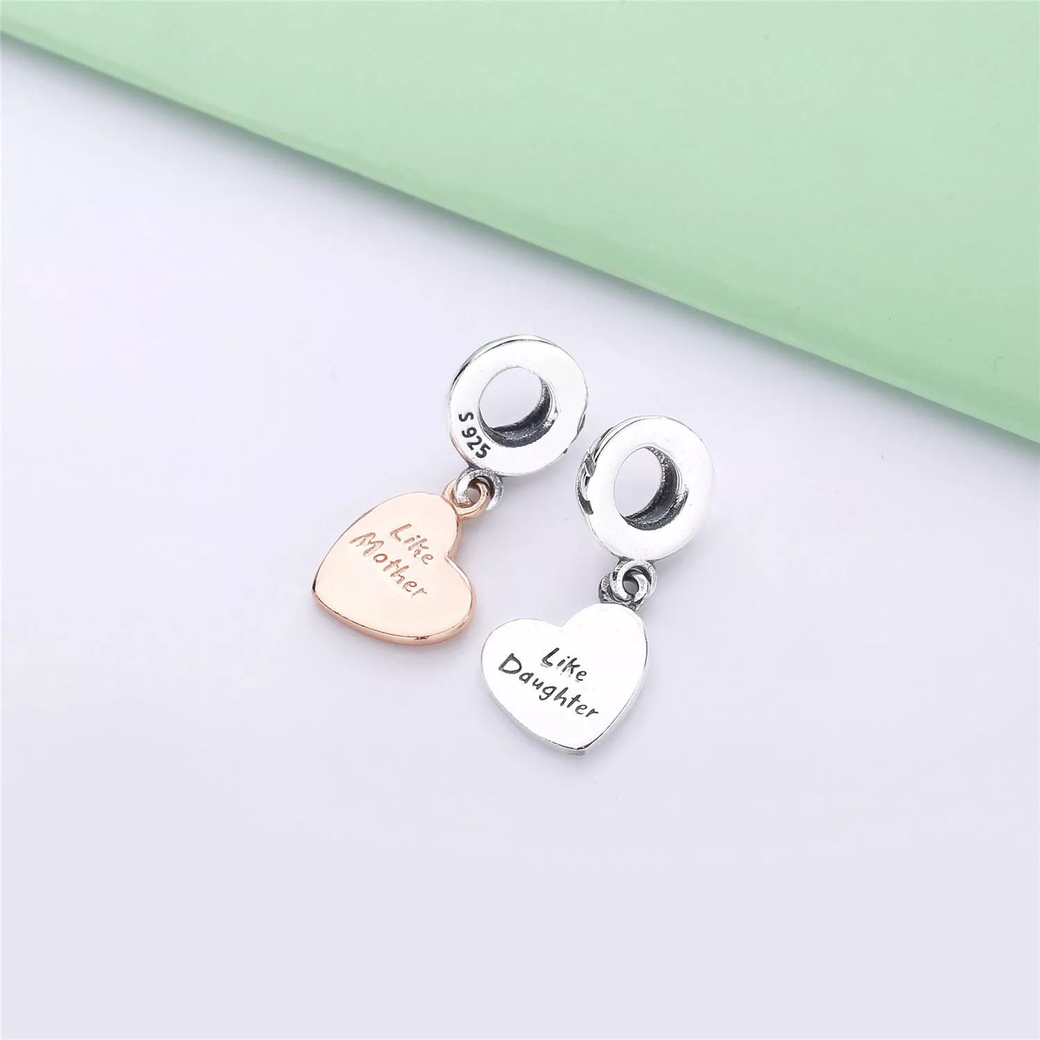 Charm Pendente Pandora Rose Amor De Mãe E Filha - 787783EN16