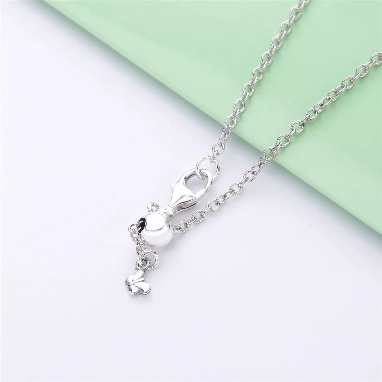 Colar Borboleta rosa deslumbrante Pandora - 397931NCCMX-50