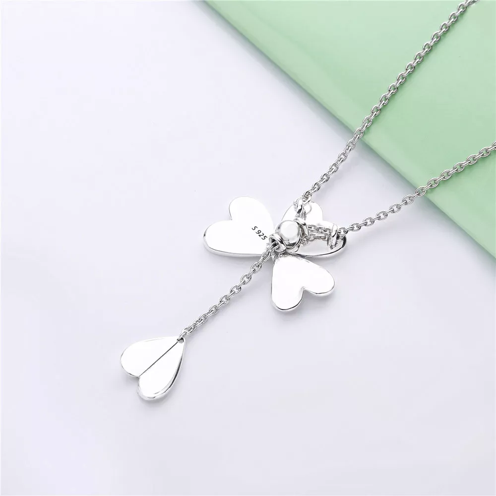 Colar Trevo de quatro folhas da sorte Pandora - 397925