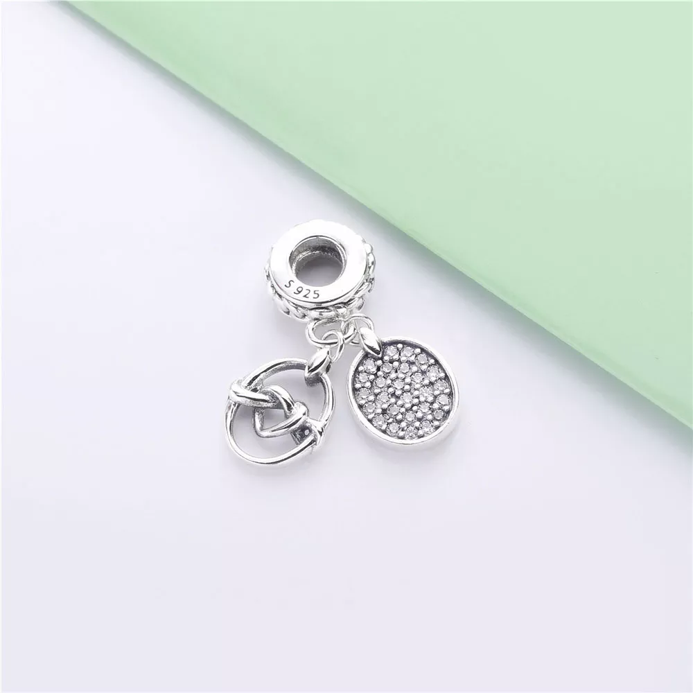 Conta Pendente Corações Entrelaçados Pandora - 798095CZ