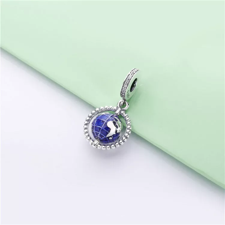 Conta Pendente Globo Terrestre Pandora - 798021CZ