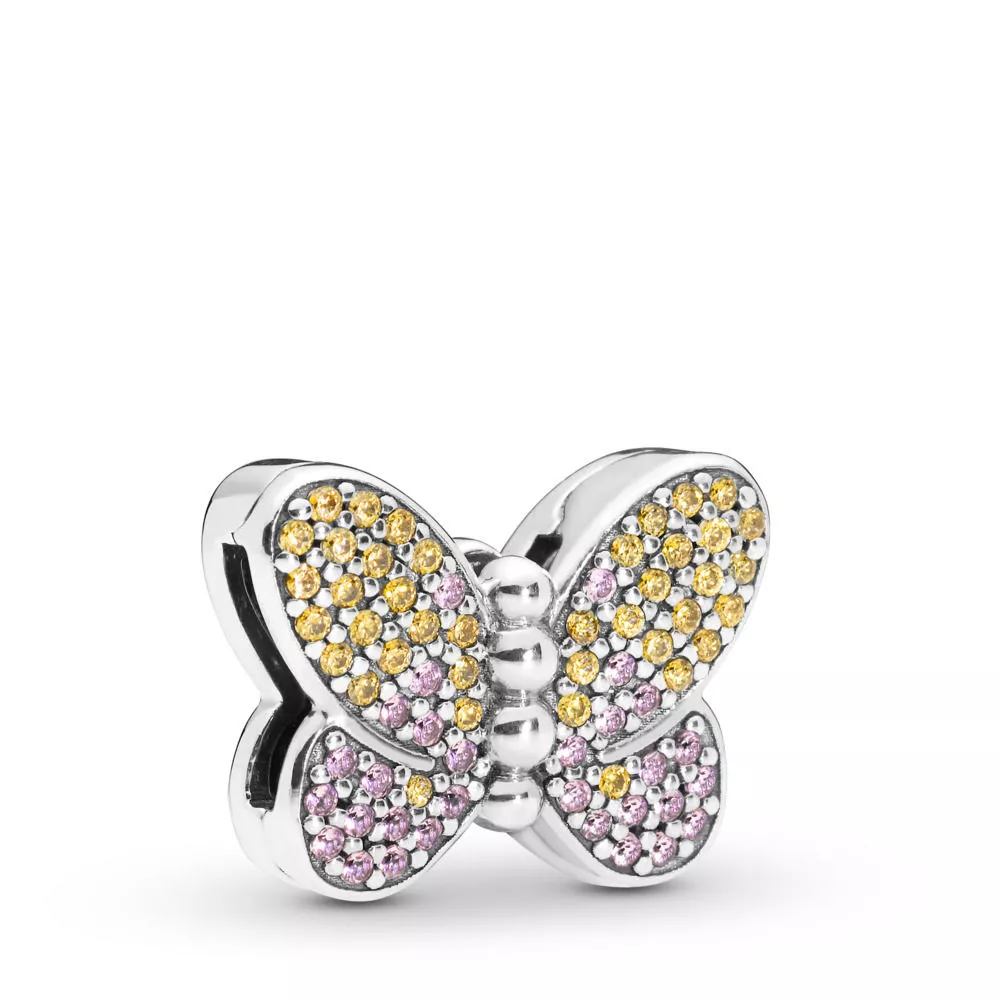 Pulseira Borboleta-de-bedazzling Pandora - 797864CZM