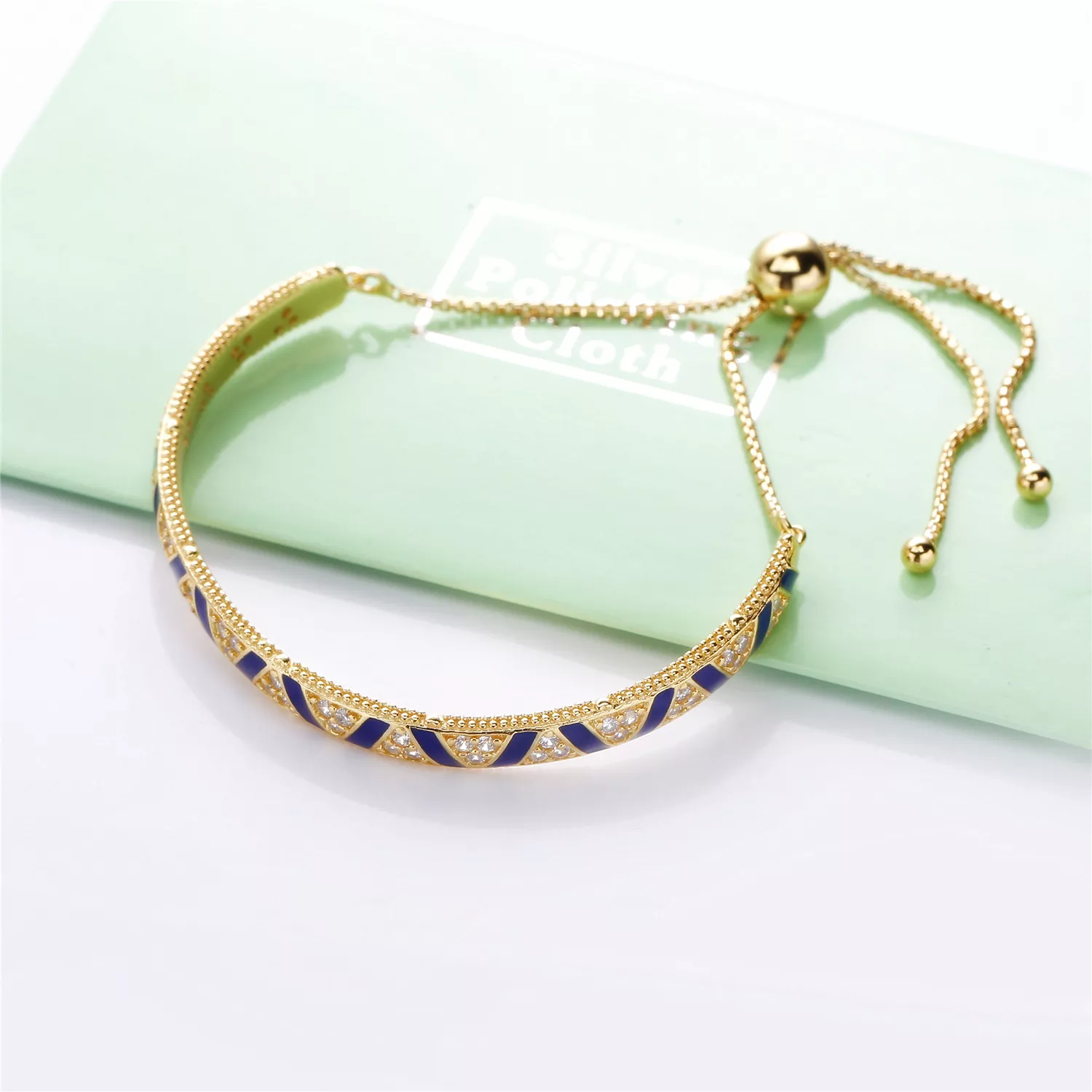 Pulseira Pedras exóticas e listras Pandora - 568051CZ