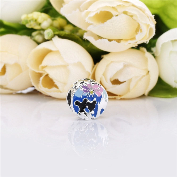 (imagem para) Charm Fogos de artifício de Mickey e Minnie Mouse Pandora - 7501057372417P - Visualizar 4