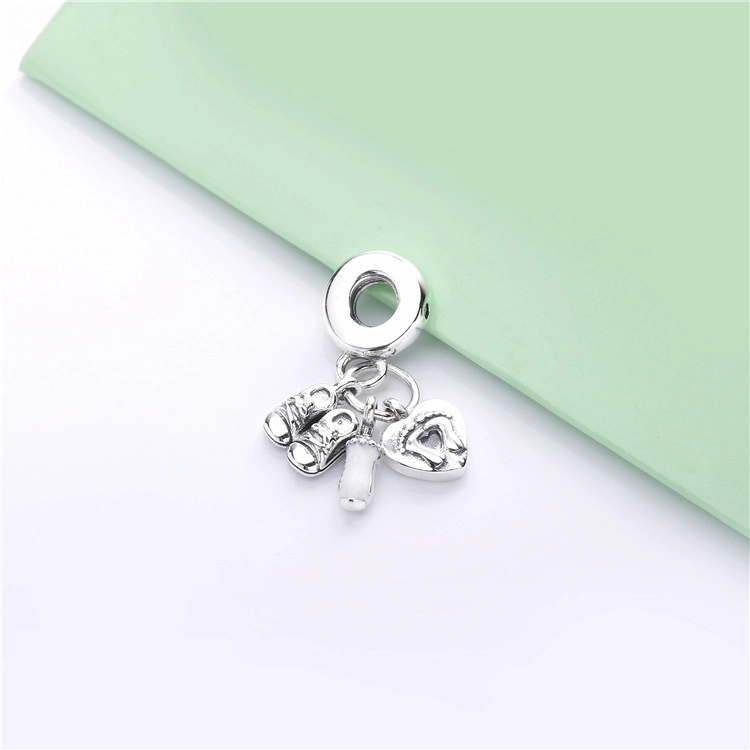 (imagem para) Charm Pendente Bebê A Bordo - 798106CZ - Visualizar 3