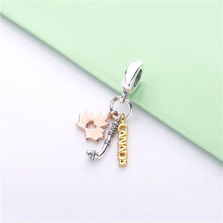 (imagem para) Charm Pendente Canadá Pandora - 798028 - Visualizar 3