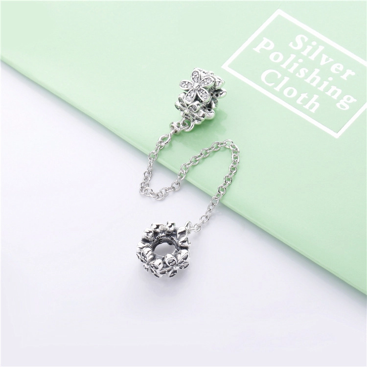 (imagem para) Corrente de Segurança Margarida Pandora - PA0038-1 - Visualizar 3