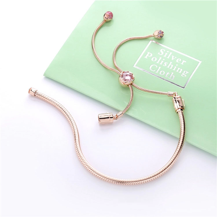 (imagem para) Pulseira Flor de Flor de Pêssego Pandora - 588093NCCMX - Visualizar 3