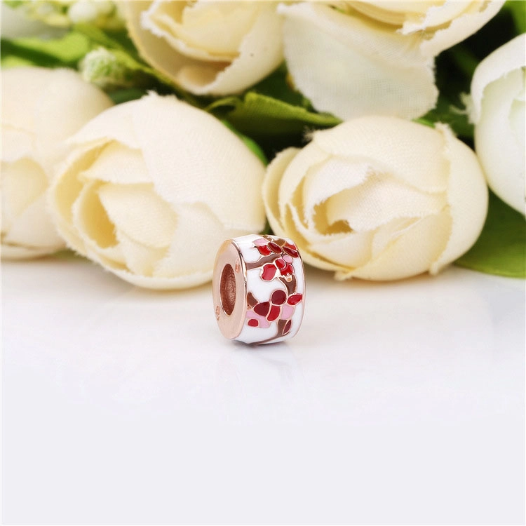 (imagem para) Separador Flor de Flor de Pêssego Pandora Rosa - 788111ENMX - Visualizar 2