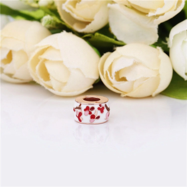 (imagem para) Separador Flor de Flor de Pêssego Pandora Rosa - 788111ENMX - Visualizar 4